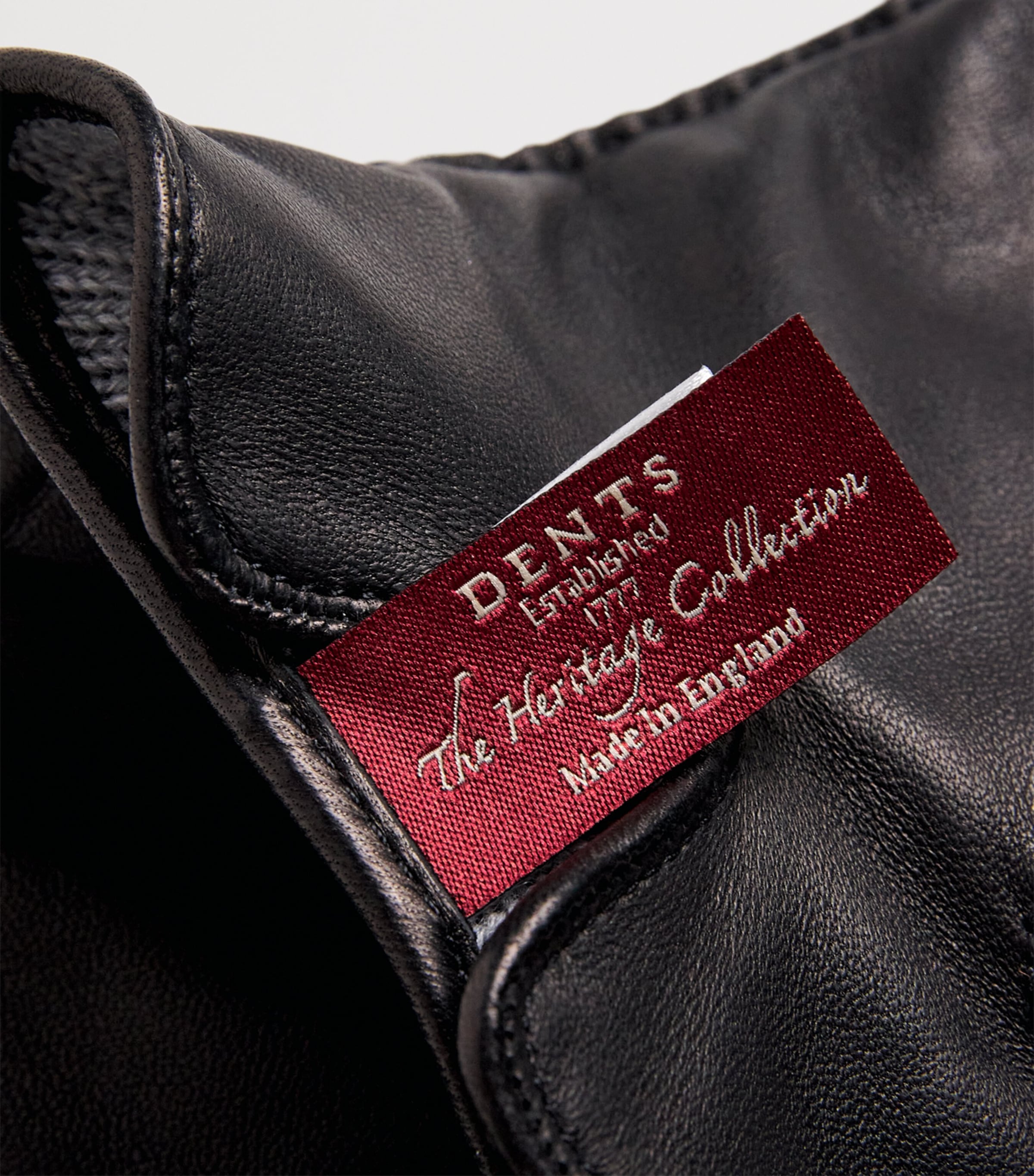 DENTS Leather Cashmere-Lined Levens Gloves