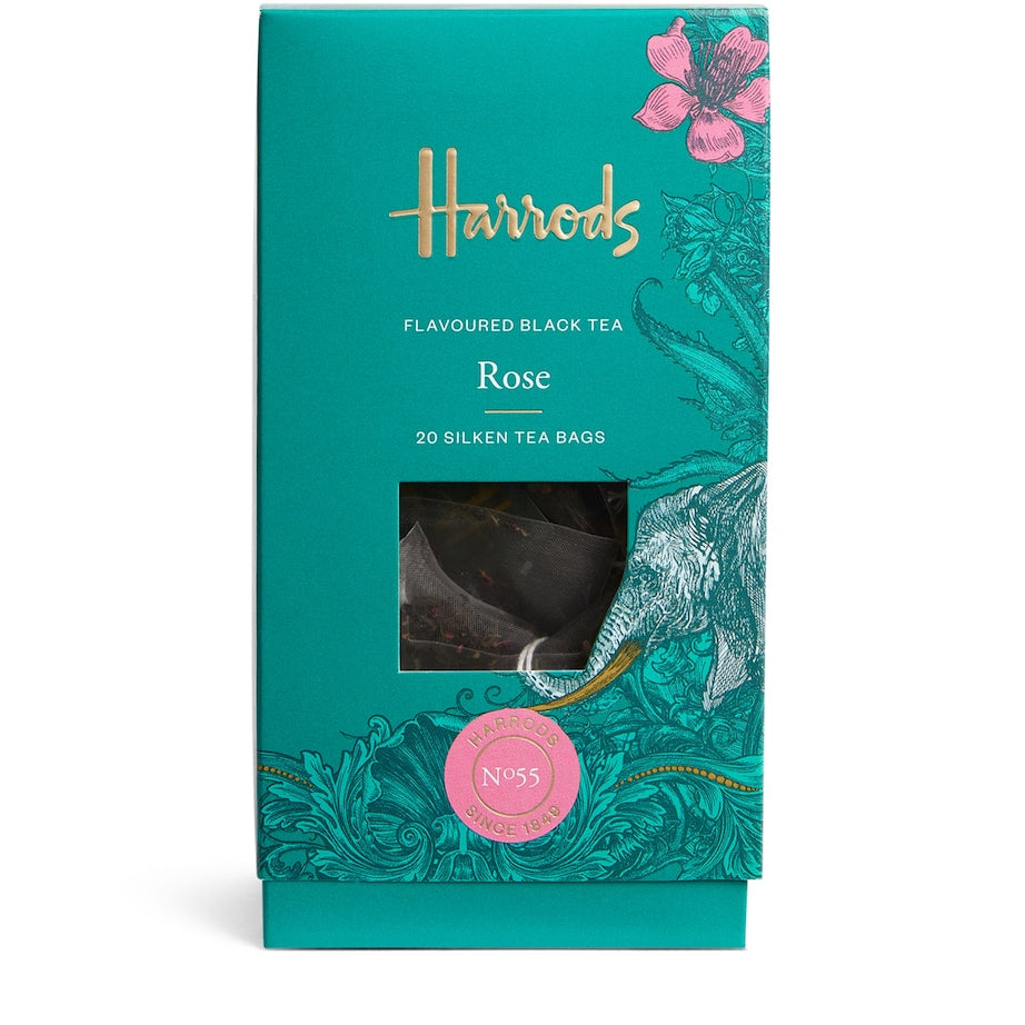 Harrods Rose-Flavoured Black Tea (20 Tea Bags)