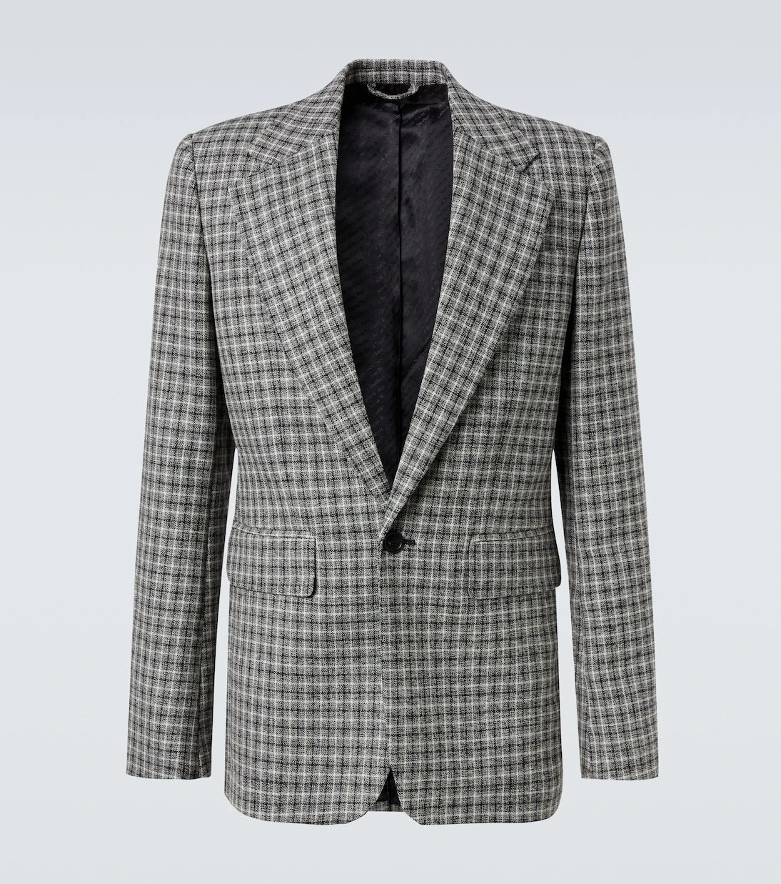 Acne Studios - Checked wool suit jacket