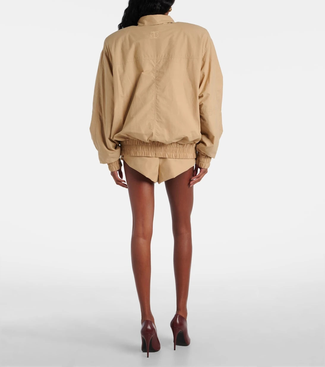 Magda Butrym - Oversized cotton-blend bomber jacket