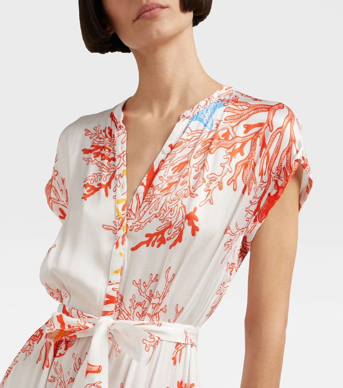 Poupette St Barth - Printed shirt dress