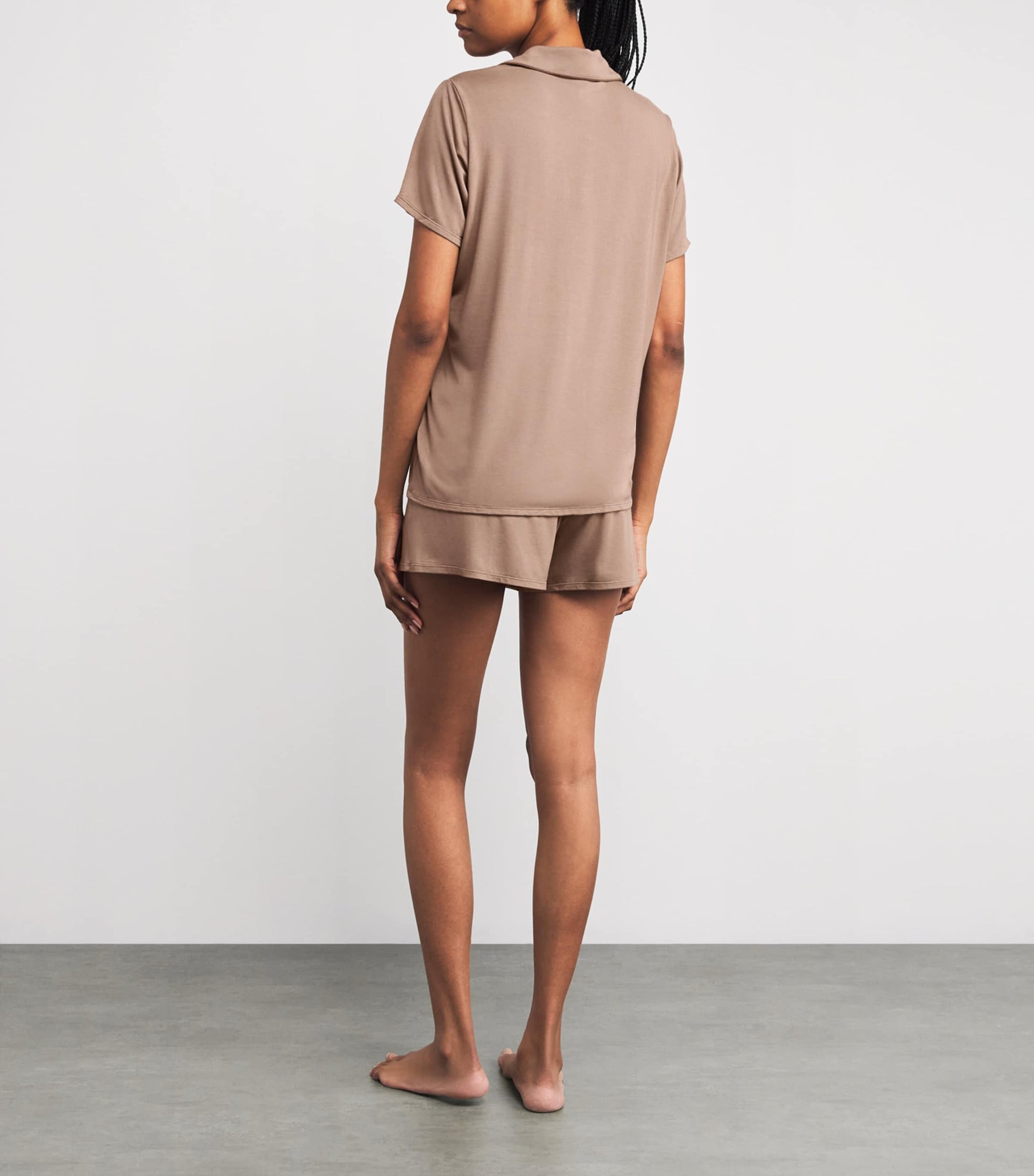 Grey Soft Lounge Short Pyjamas