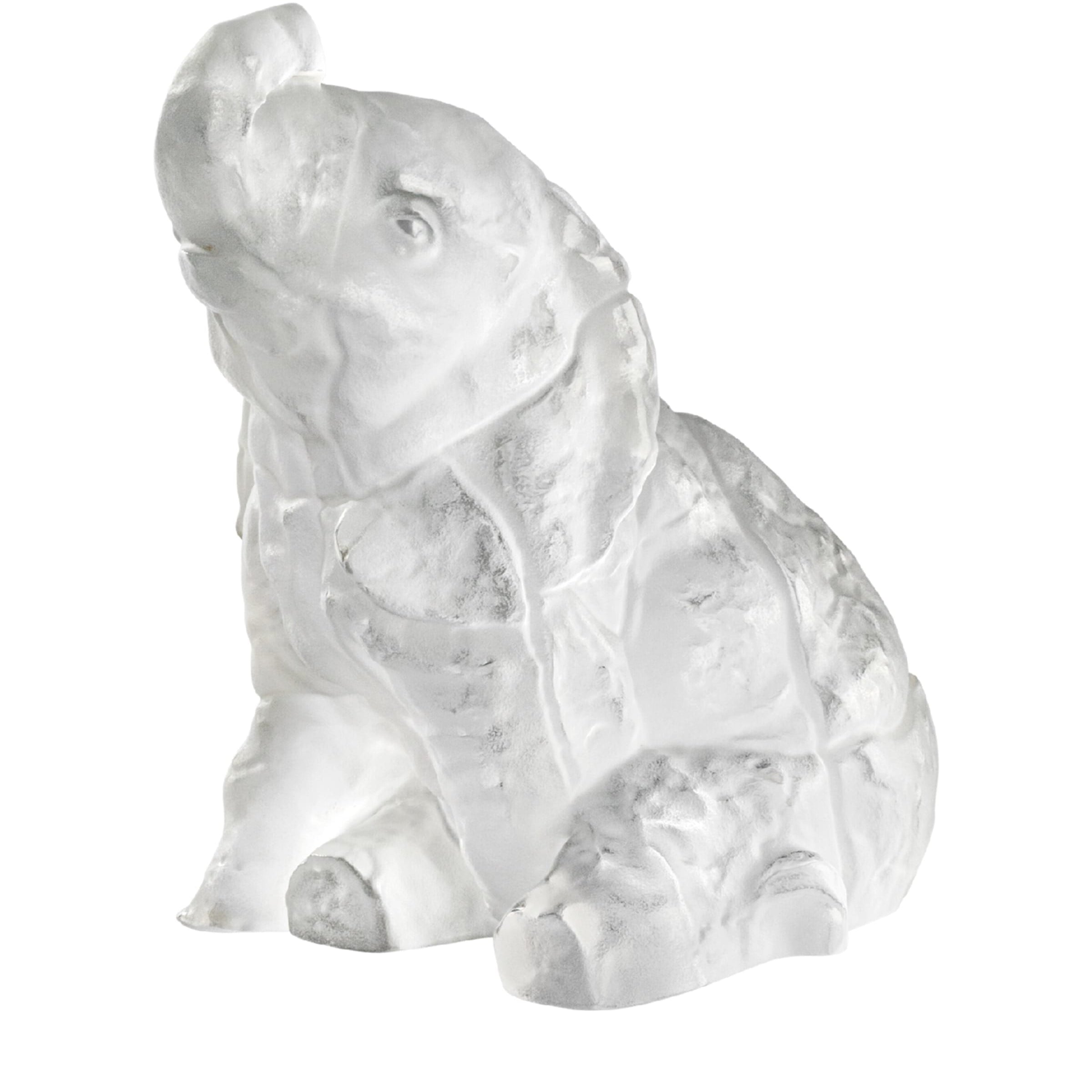 Crystal Elephant Sculpture (12.5cm)