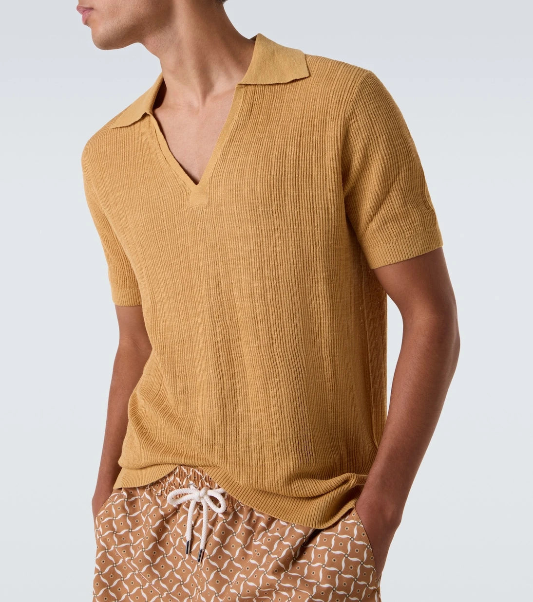 Frescobol Carioca - Joaquim cotton-blend polo shirt