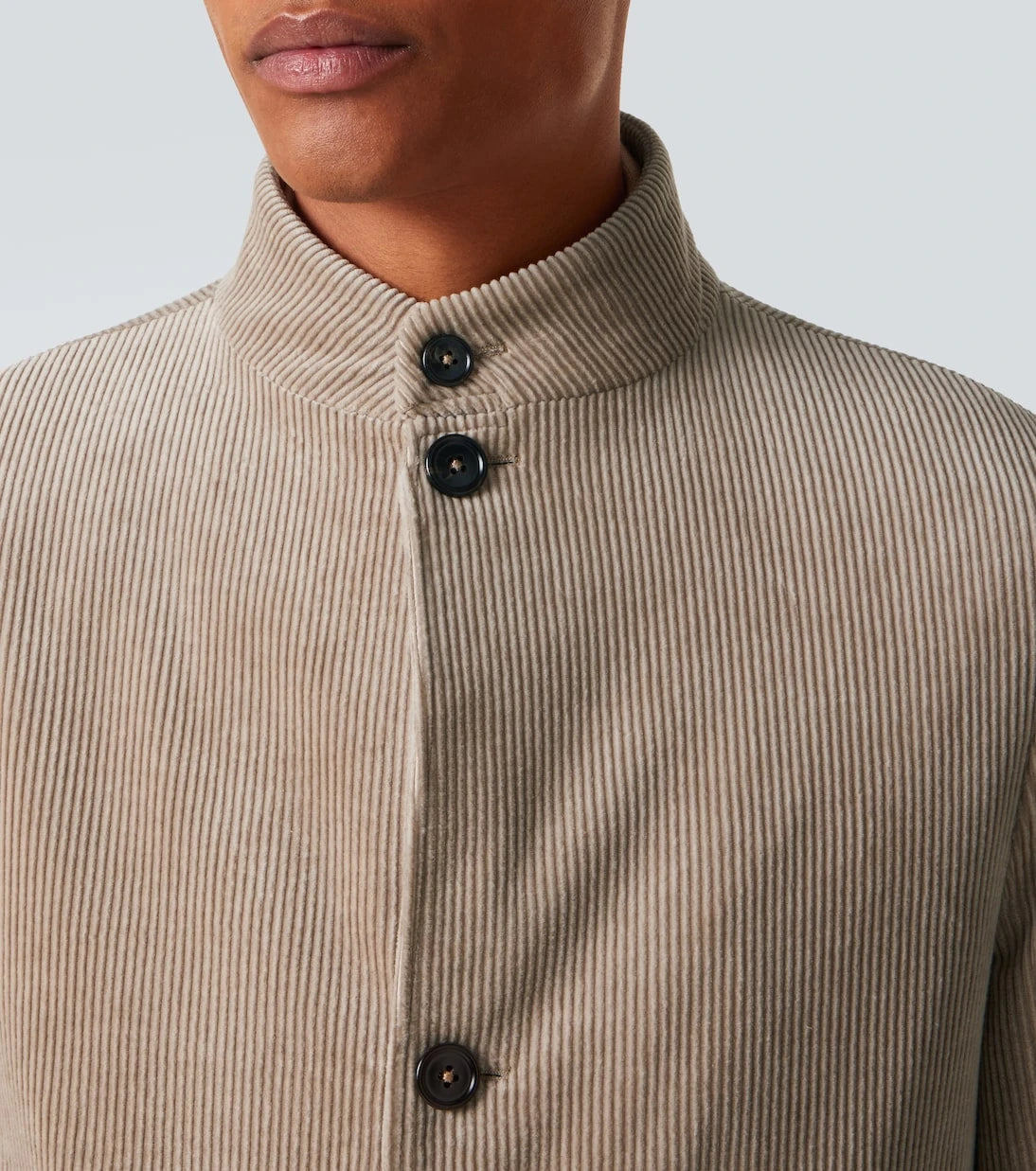 Zegna - Conte cotton and cashmere corduroy jacket