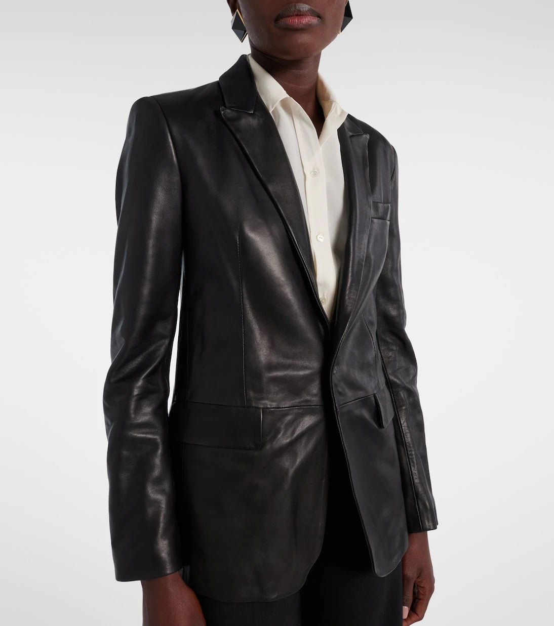 Nili Lotan - Belmonde leather blazer