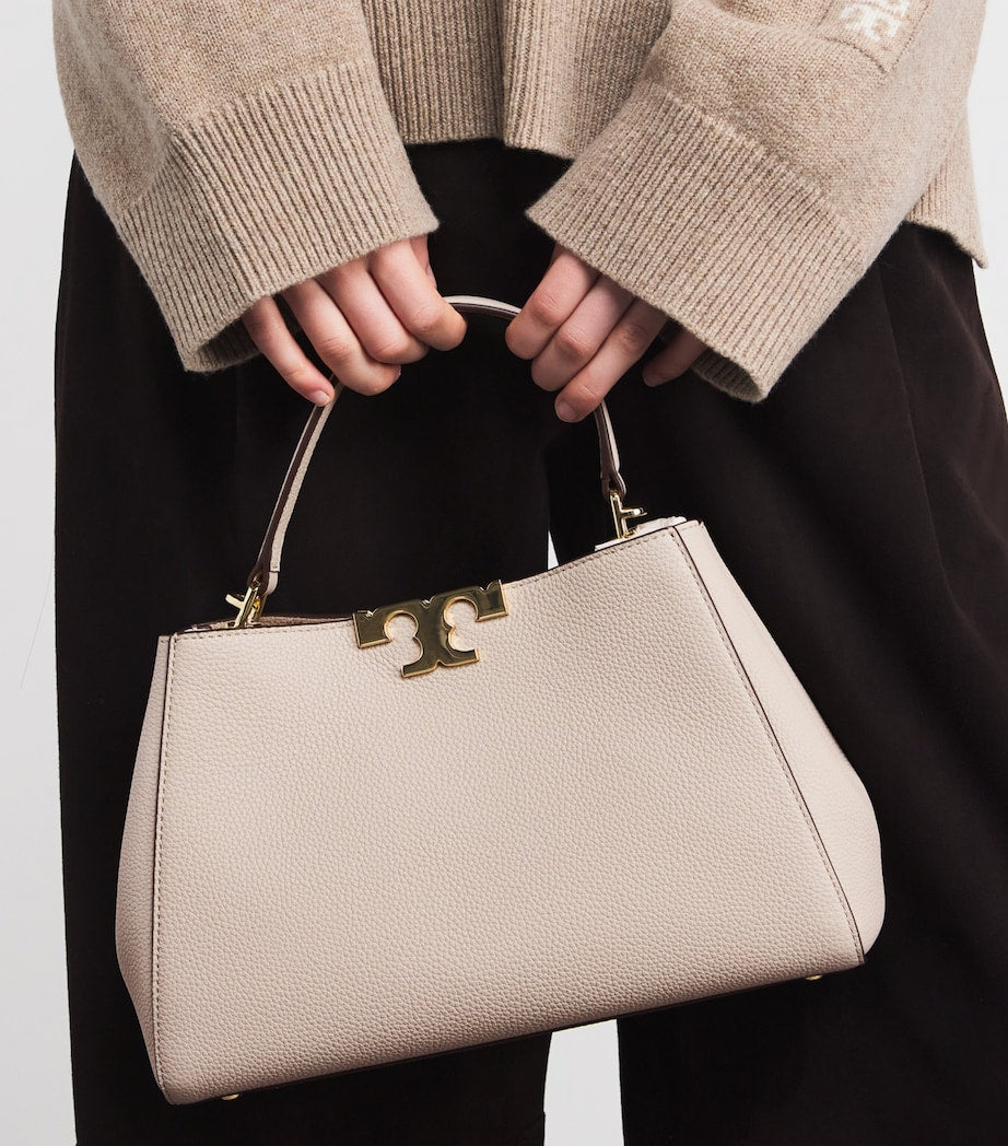 Tory Burch Beige Medium Leather Eleanor Top-Handle Bag