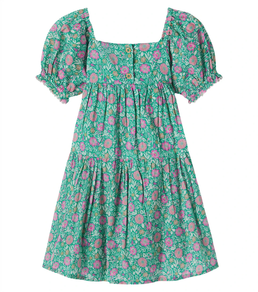 Bonton - Georgette floral cotton dress
