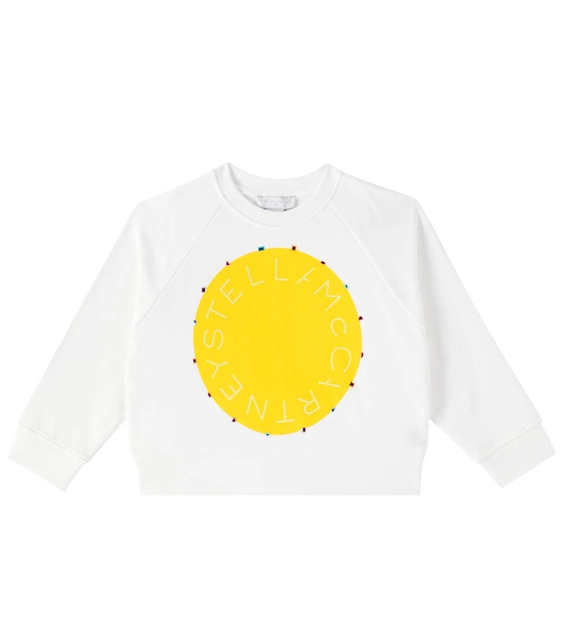 Stella McCartney Kids - Embellished printed cotton sweatshirt