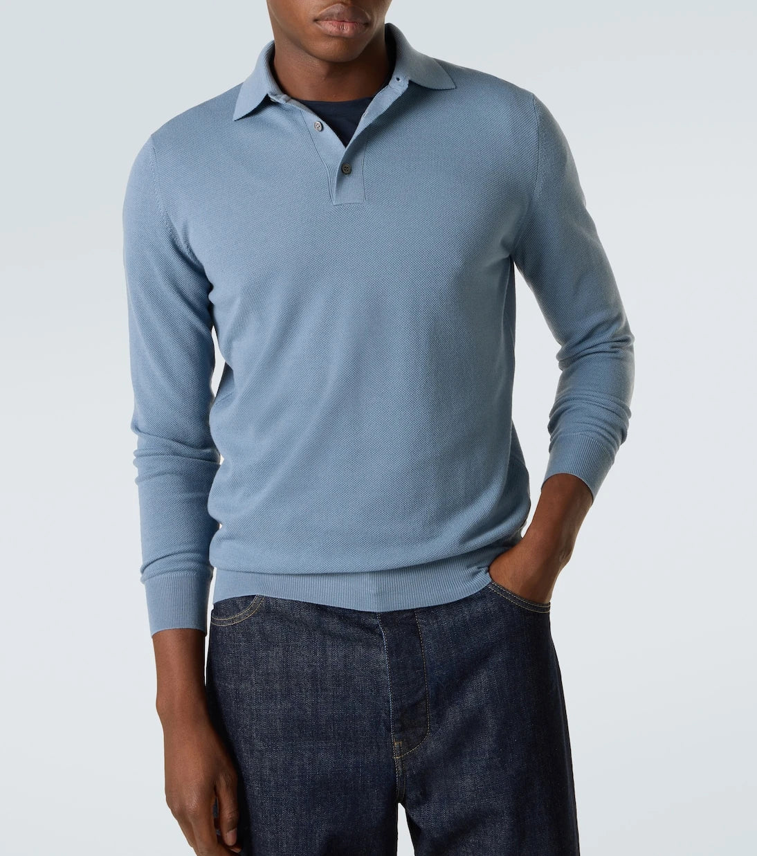 Thom Sweeney - Yün polo kazak