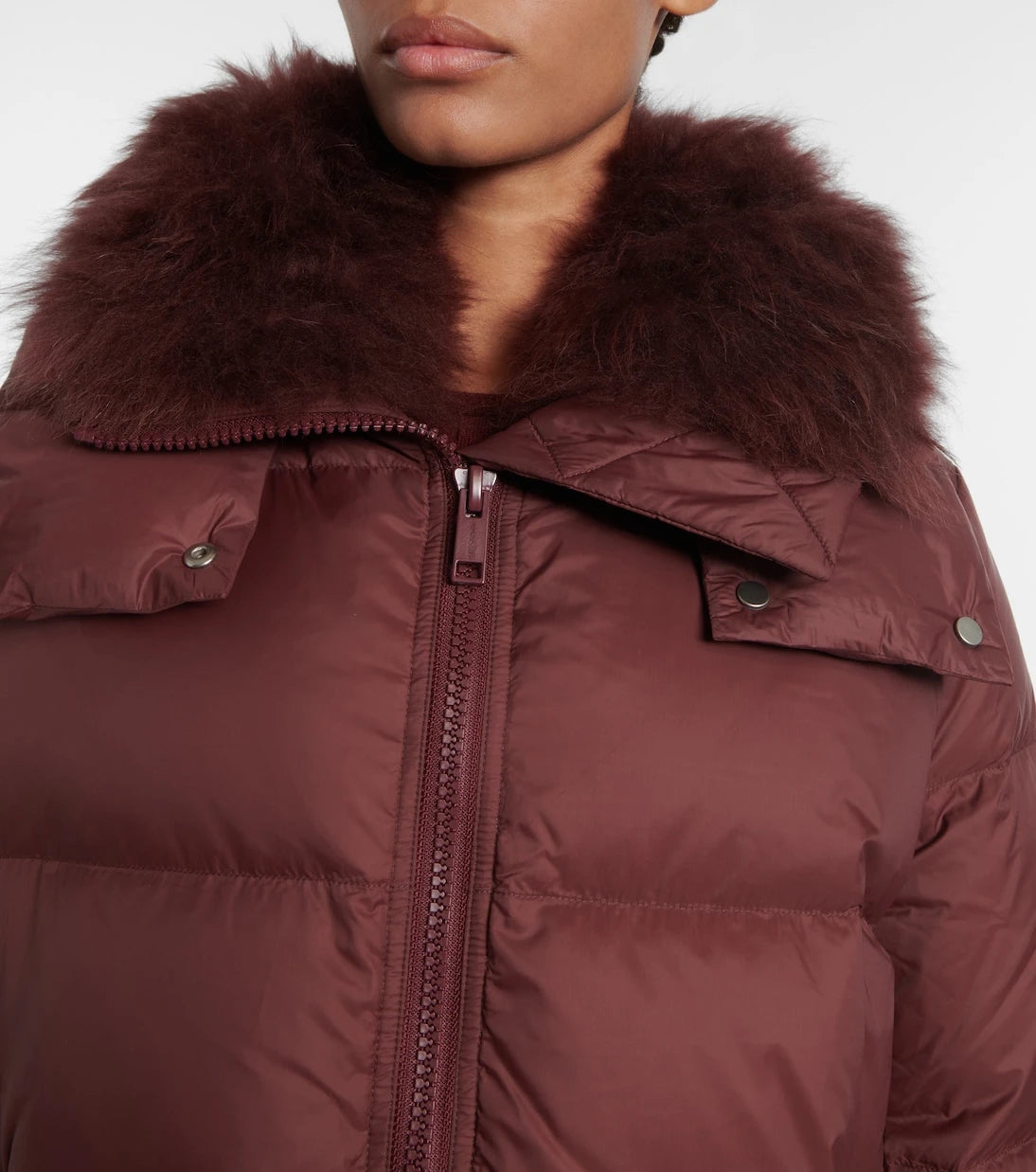Yves Salomon - Quilted down jacket