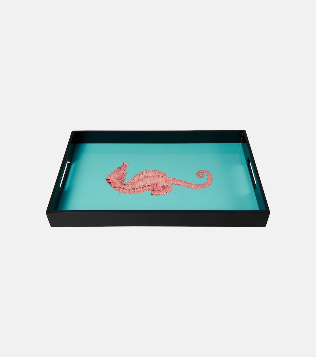 Les-Ottomans - Seahorse lacquered wooden tray