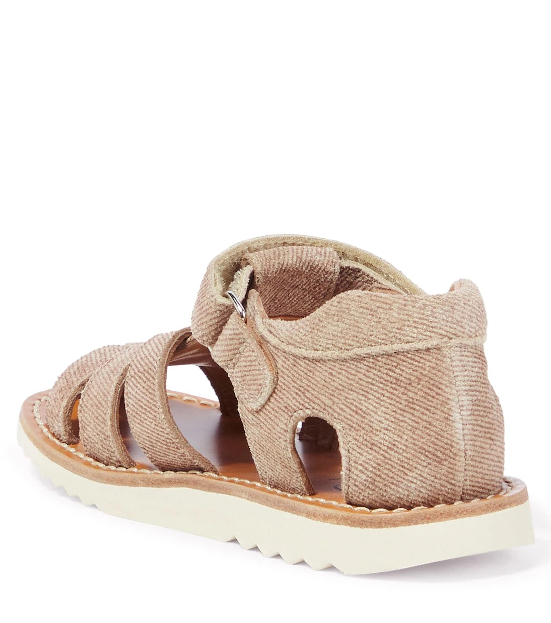 Pom d'Api - Waff Papy denim fisherman sandals