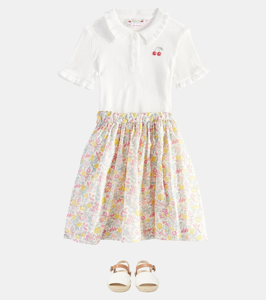 Bonpoint - Suzon floral cotton skirt