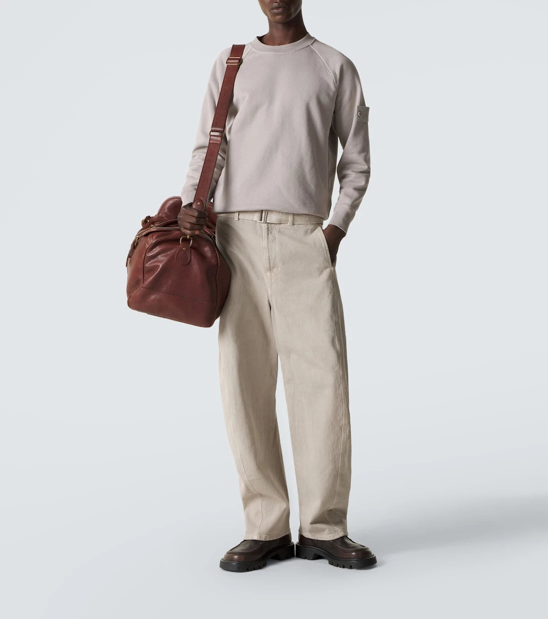 Stone Island - Compass cotton jersey sweatshirt