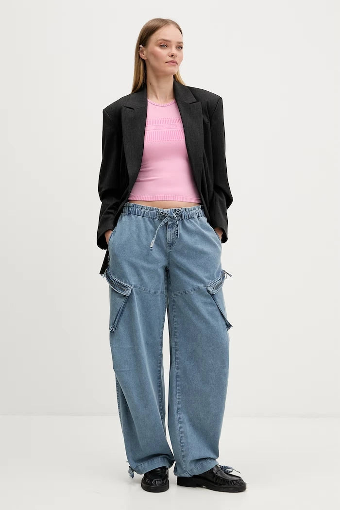 Guess Jeans топ тип пуловер дамски