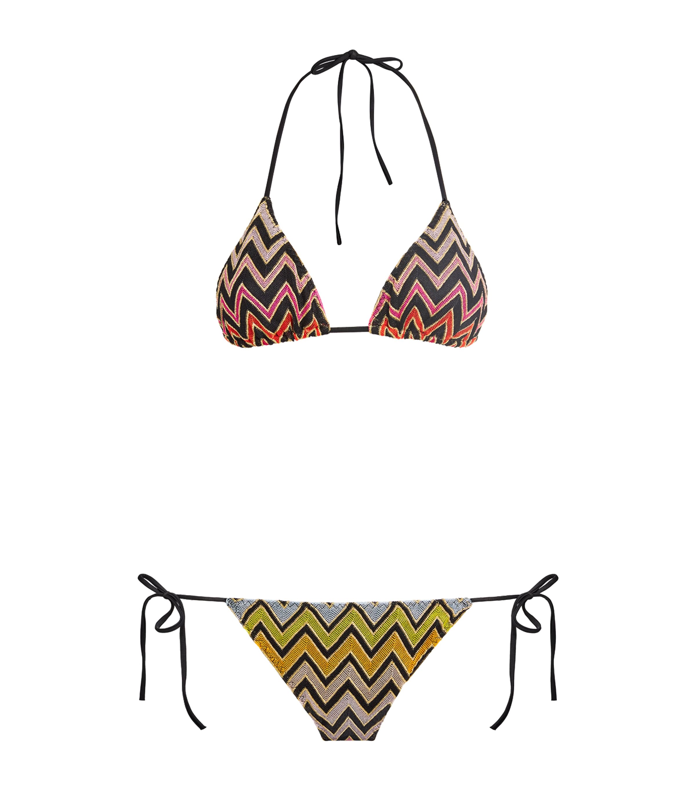 Multi Zigzag Triangle Bikini