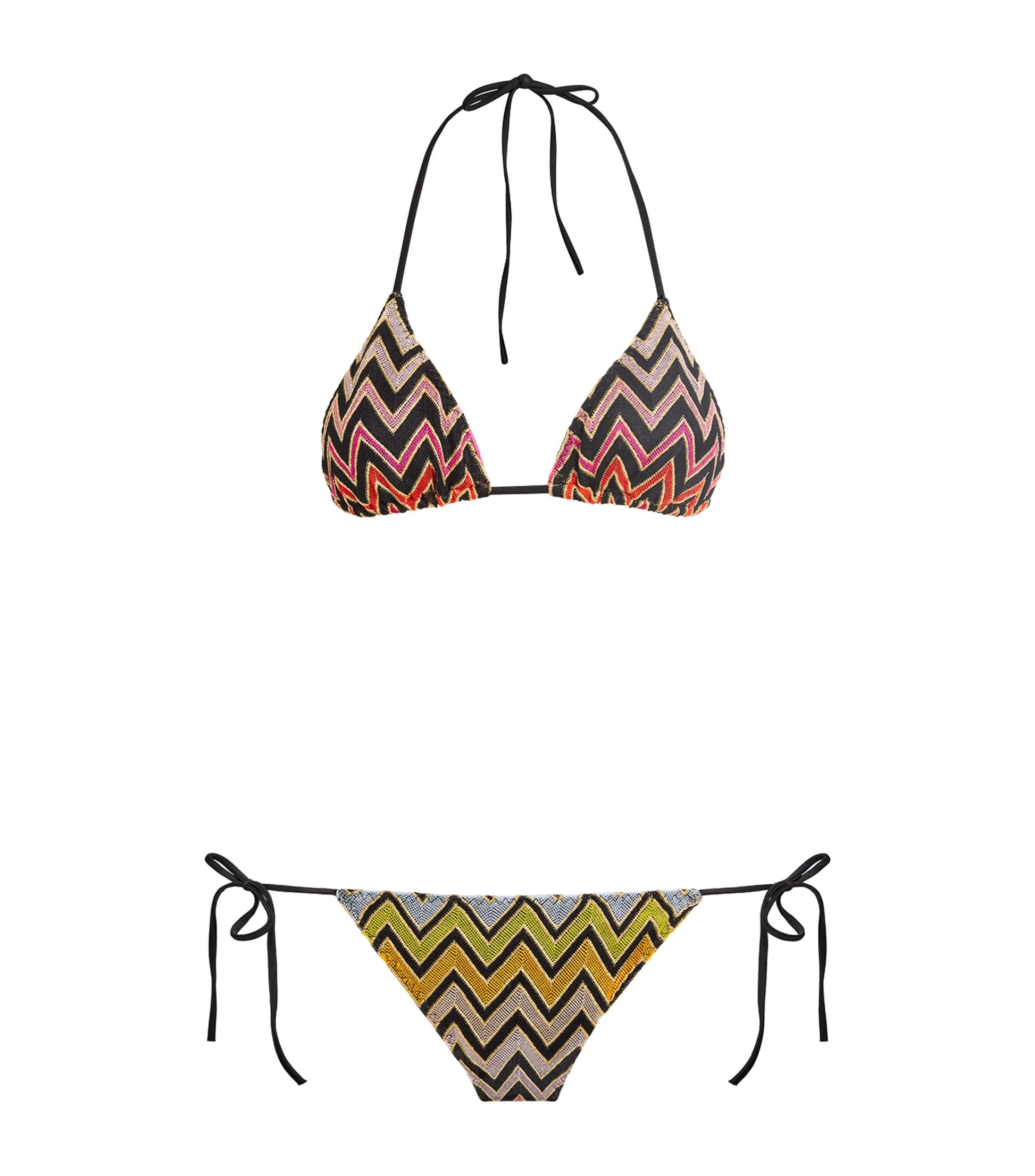 Multi Zigzag Triangle Bikini
