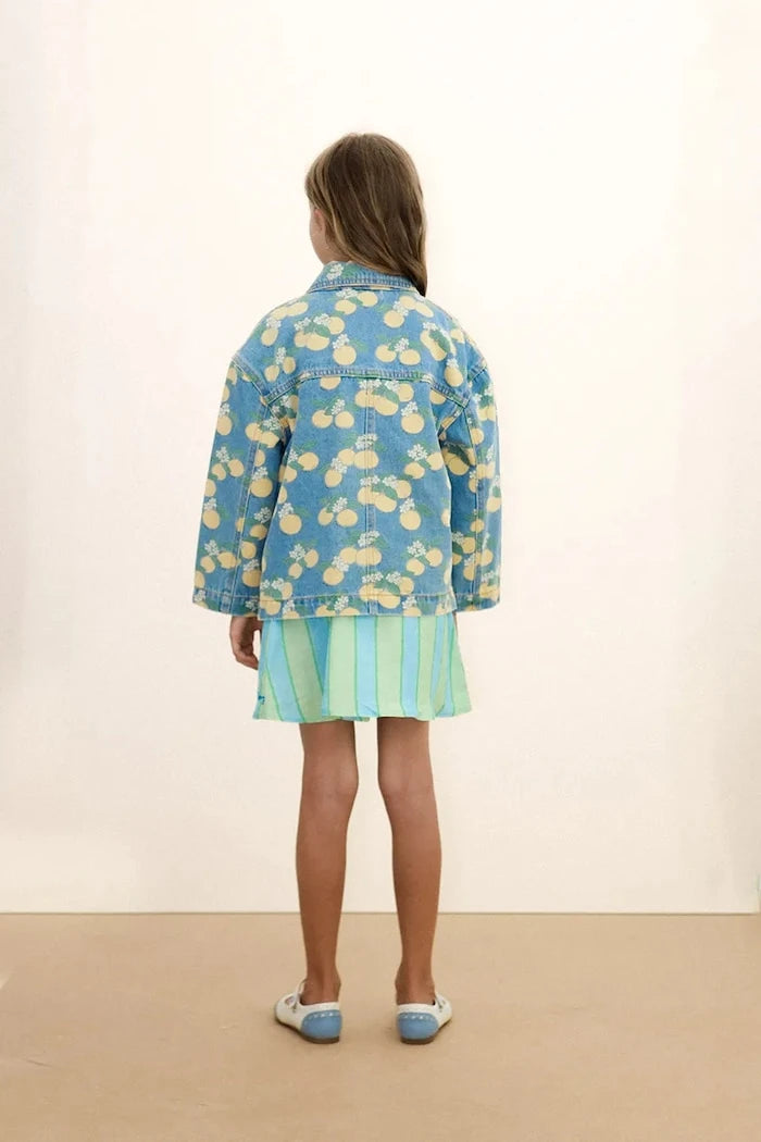Tinycottons ORANGES JACKET Çocuk Denim Ceket
