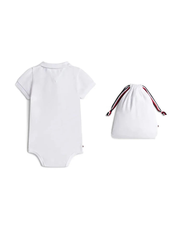 Tommy Hilfiger pamuk ve elastanlı çocuk body