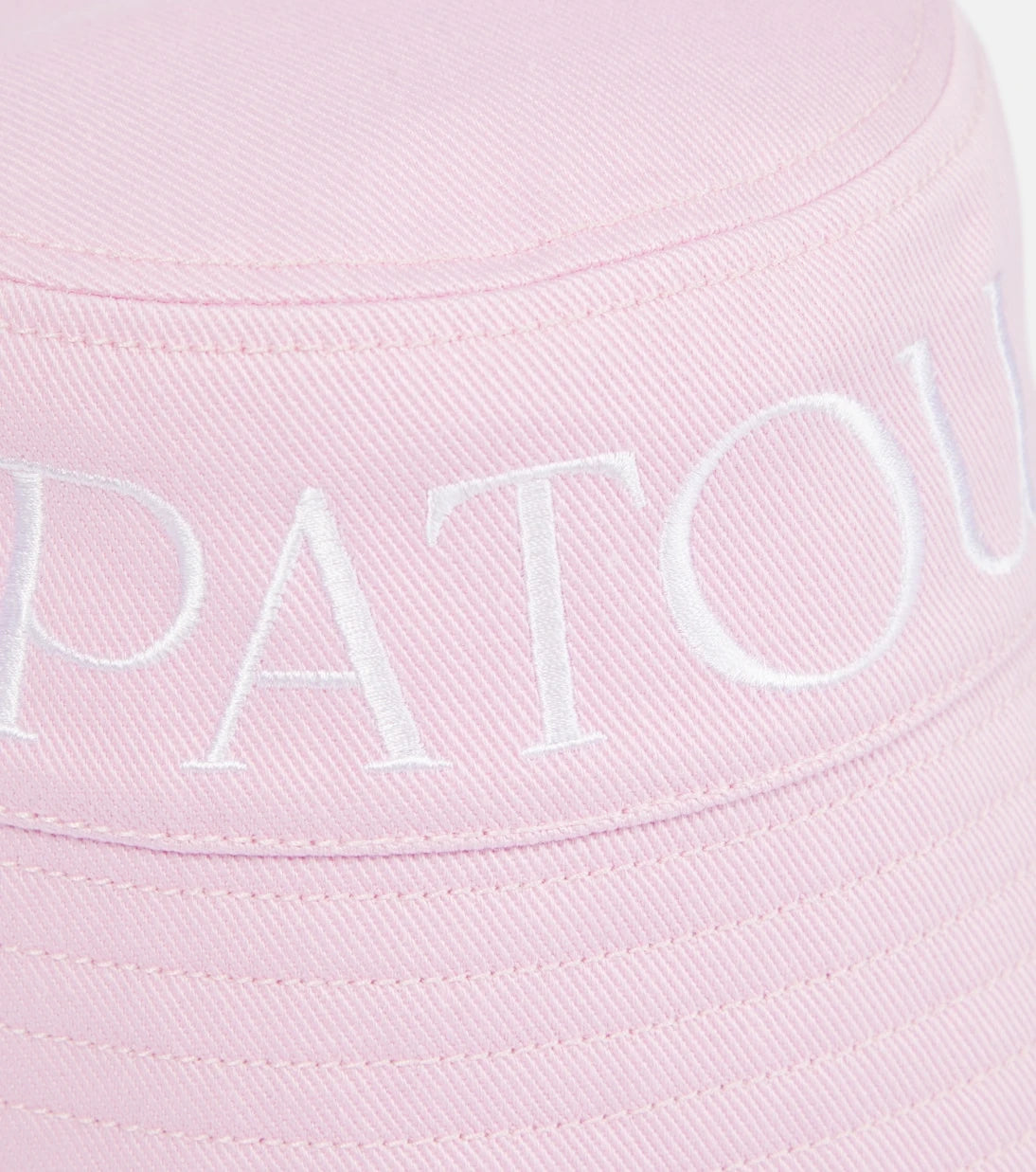 Patou - Logo cotton drill bucket hat