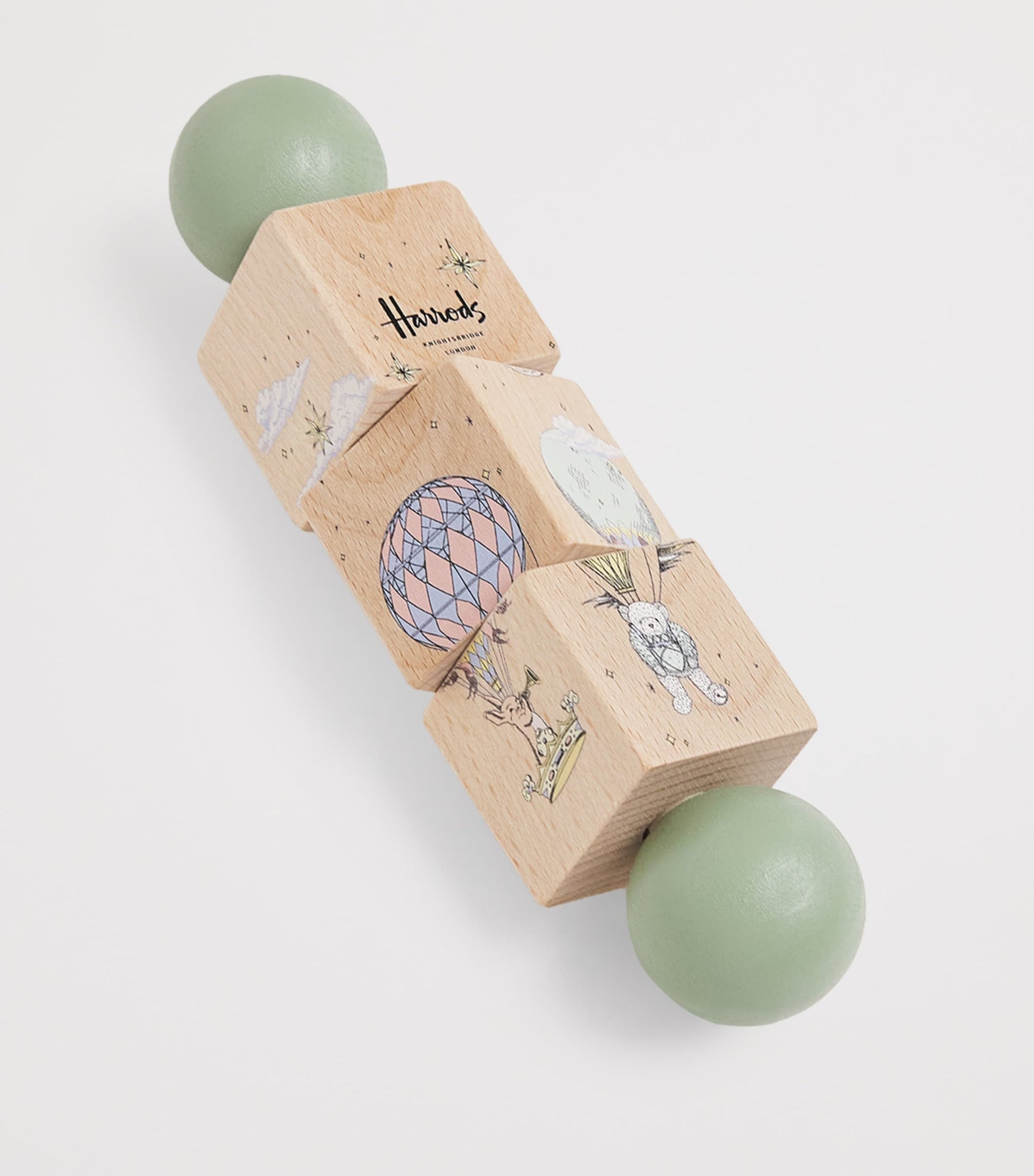 Harrods Wooden Twist Block Toy