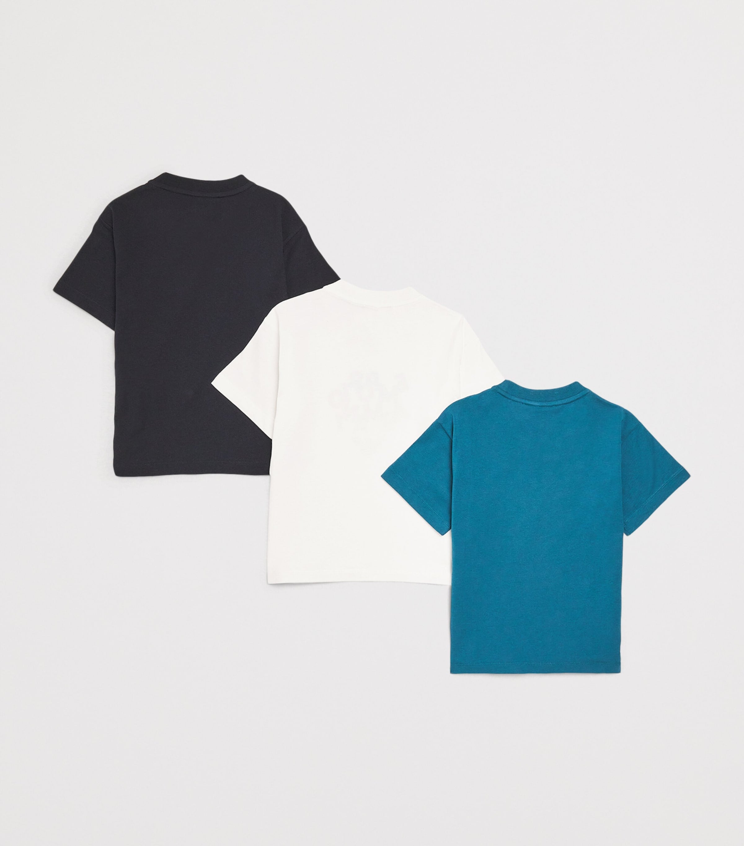Pack of 3 Cotton Logo T-Shirts (4-16 Years)