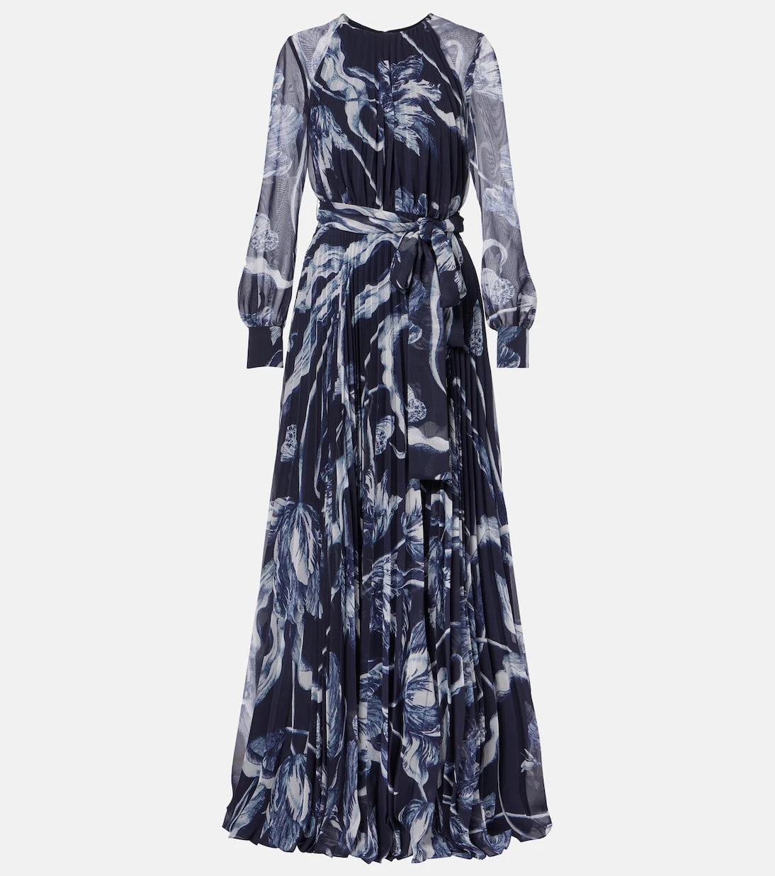 Erdem - Floral voile gown