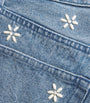 Rag & Bone Blue Denim Embellished Aspen Shorts