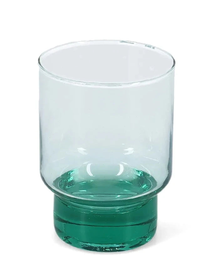 BonBistro комплект стъклени чаши от цветно стъкло 370 ml