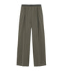 LOEWE Green Logo-Detail Tailored Trousers