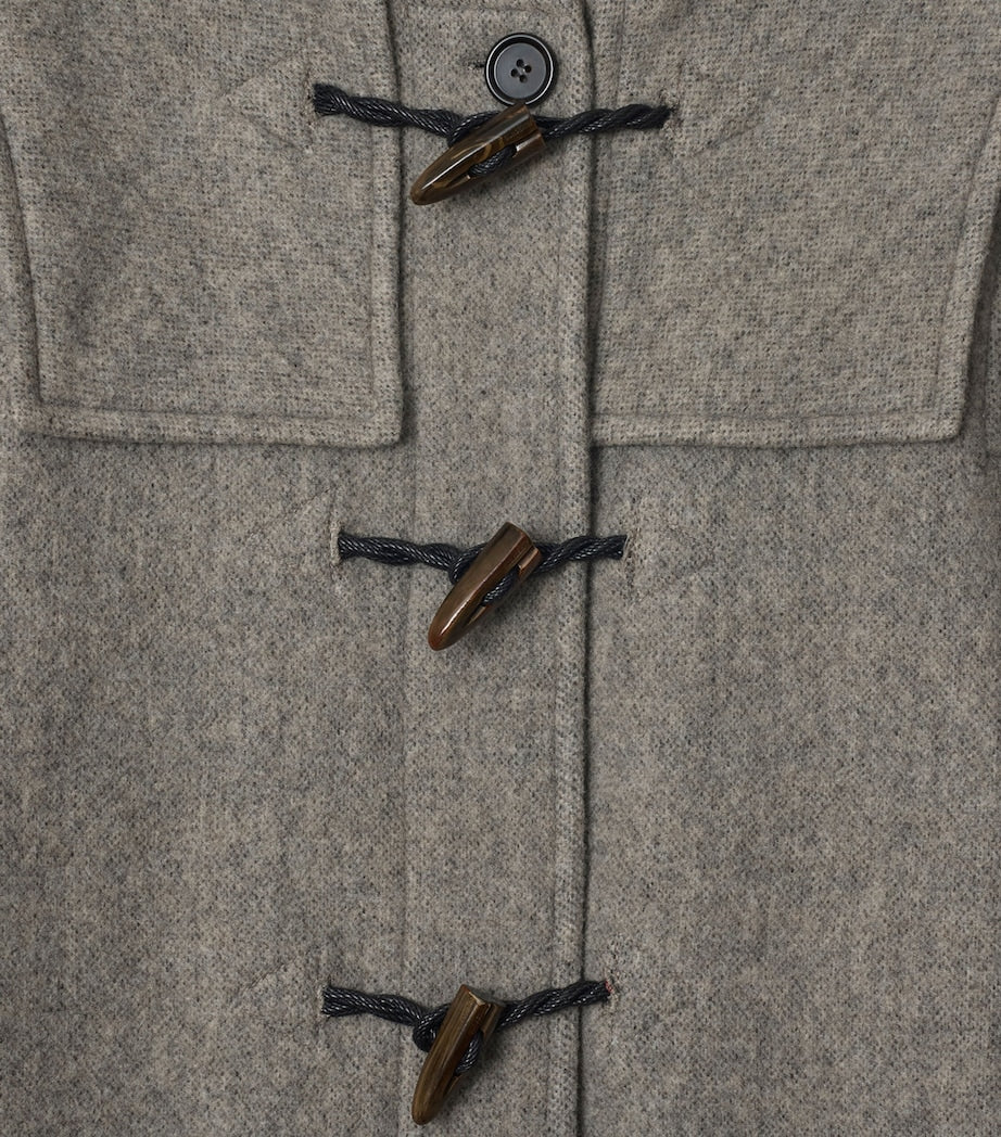 Burberry Wool Hooded Duffle Coat