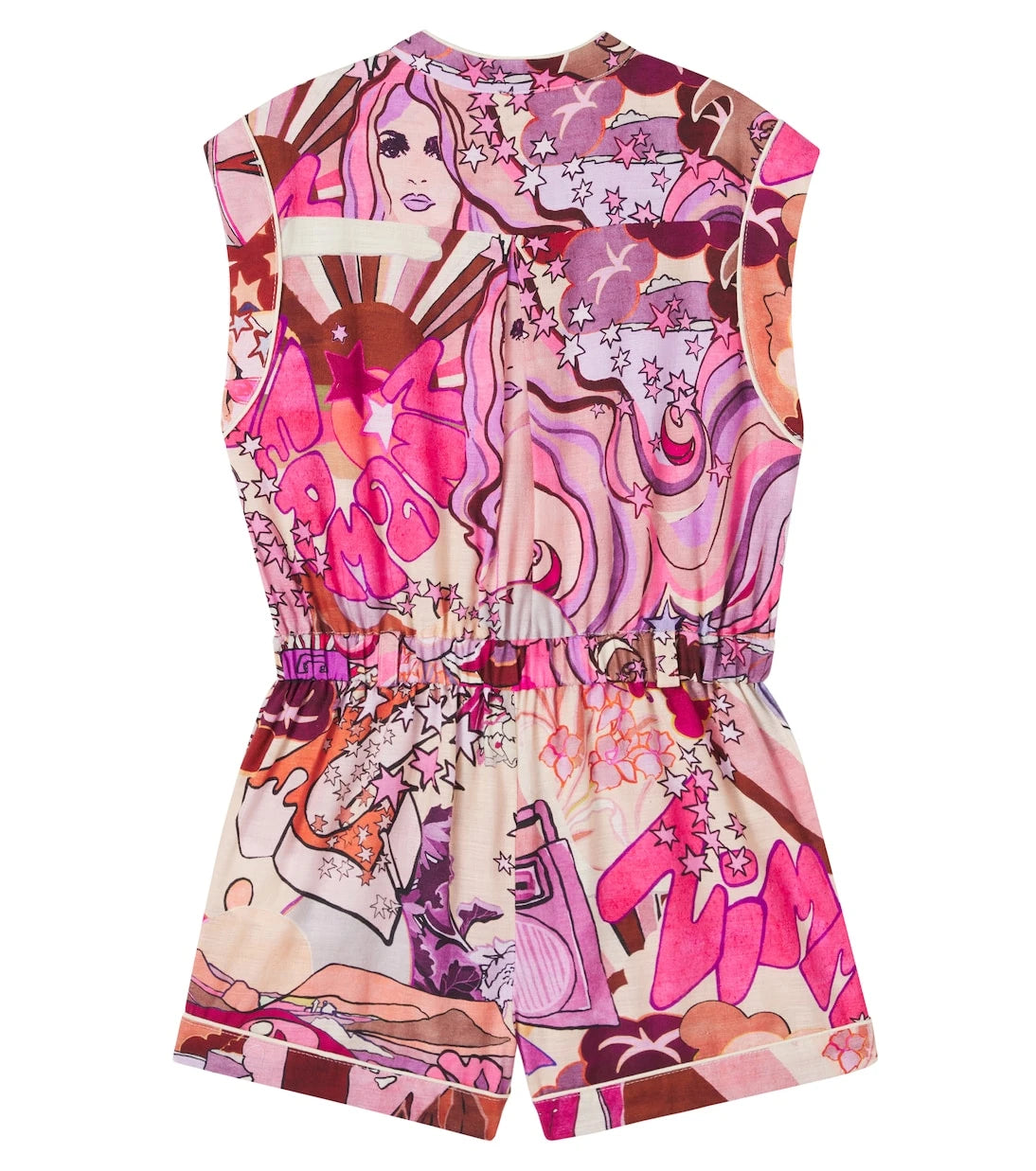 Zimmermann Kids - سالوبيت أطفال من القطن المطبوع