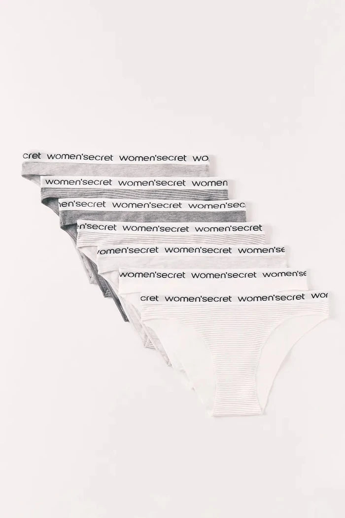 women'secret бикини дамски от памук 7 броя