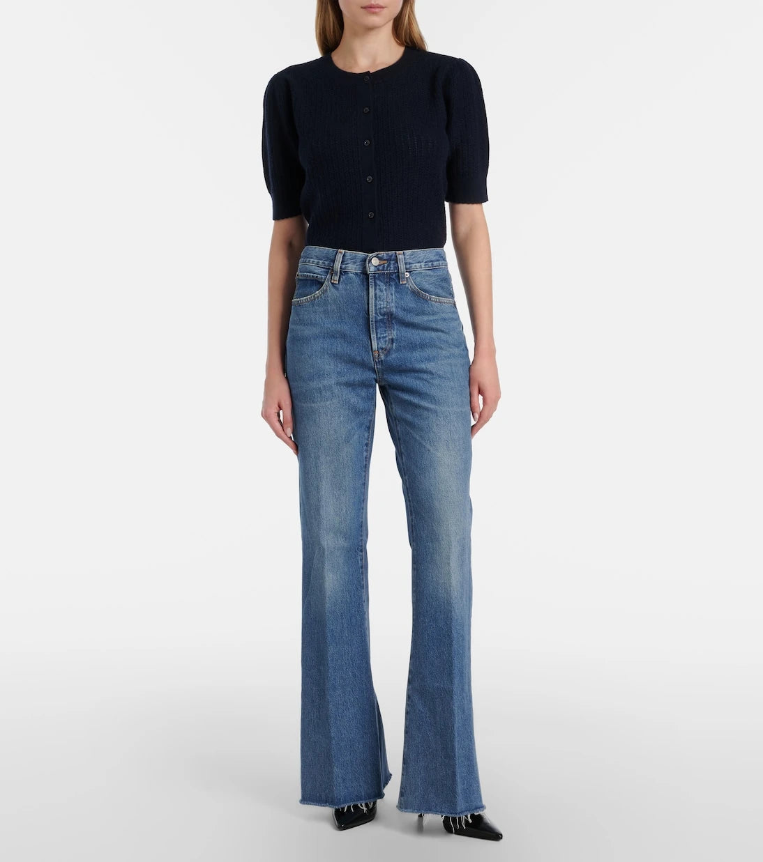 Frame - Lax wide-leg jeans