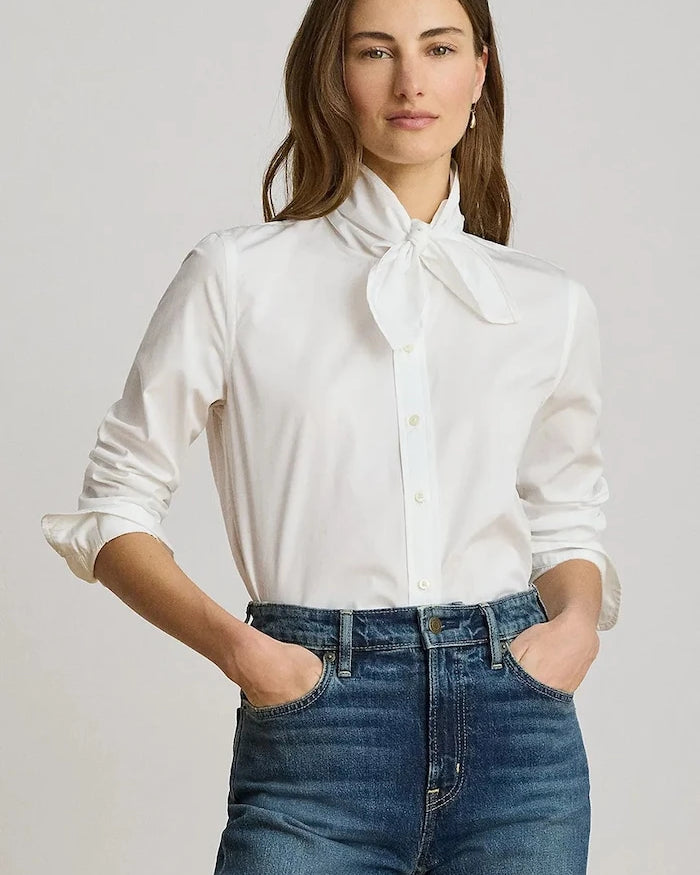 Lauren Ralph Lauren Kadın Pamuklu Gömlek