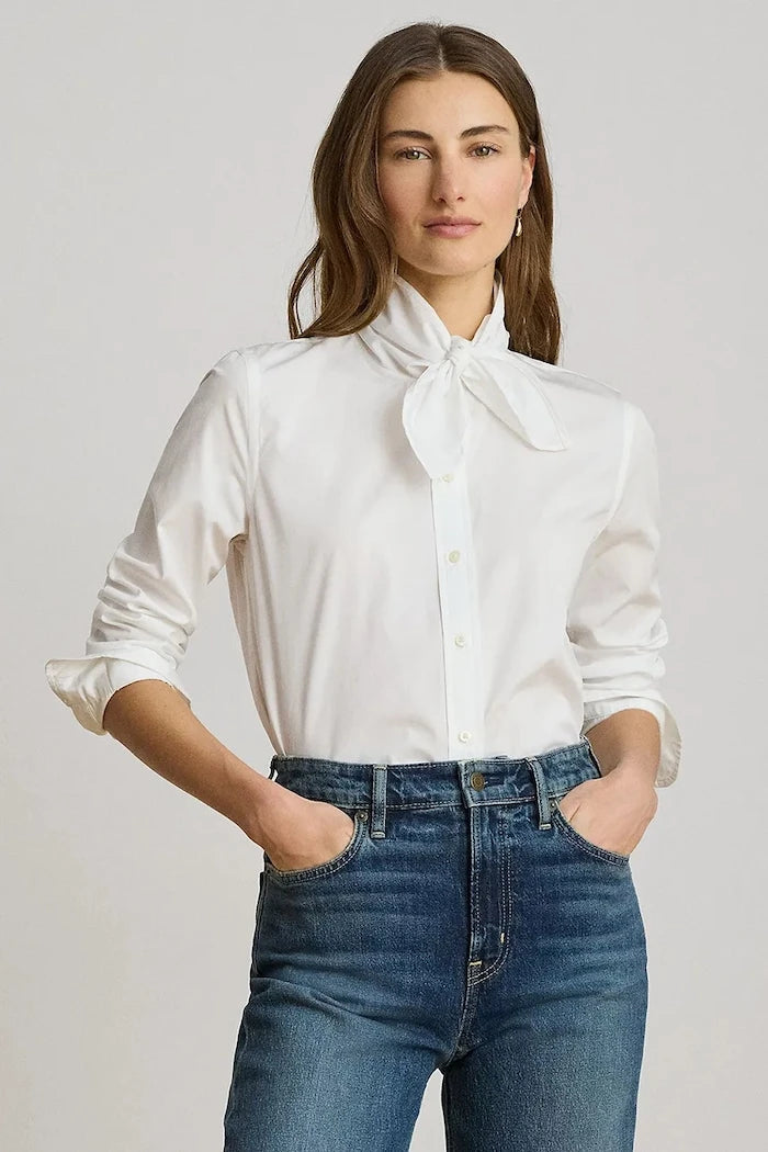 Lauren Ralph Lauren риза дамска от памук