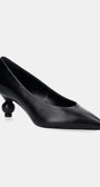 Weekend Max Mara обувки с ток от кожа