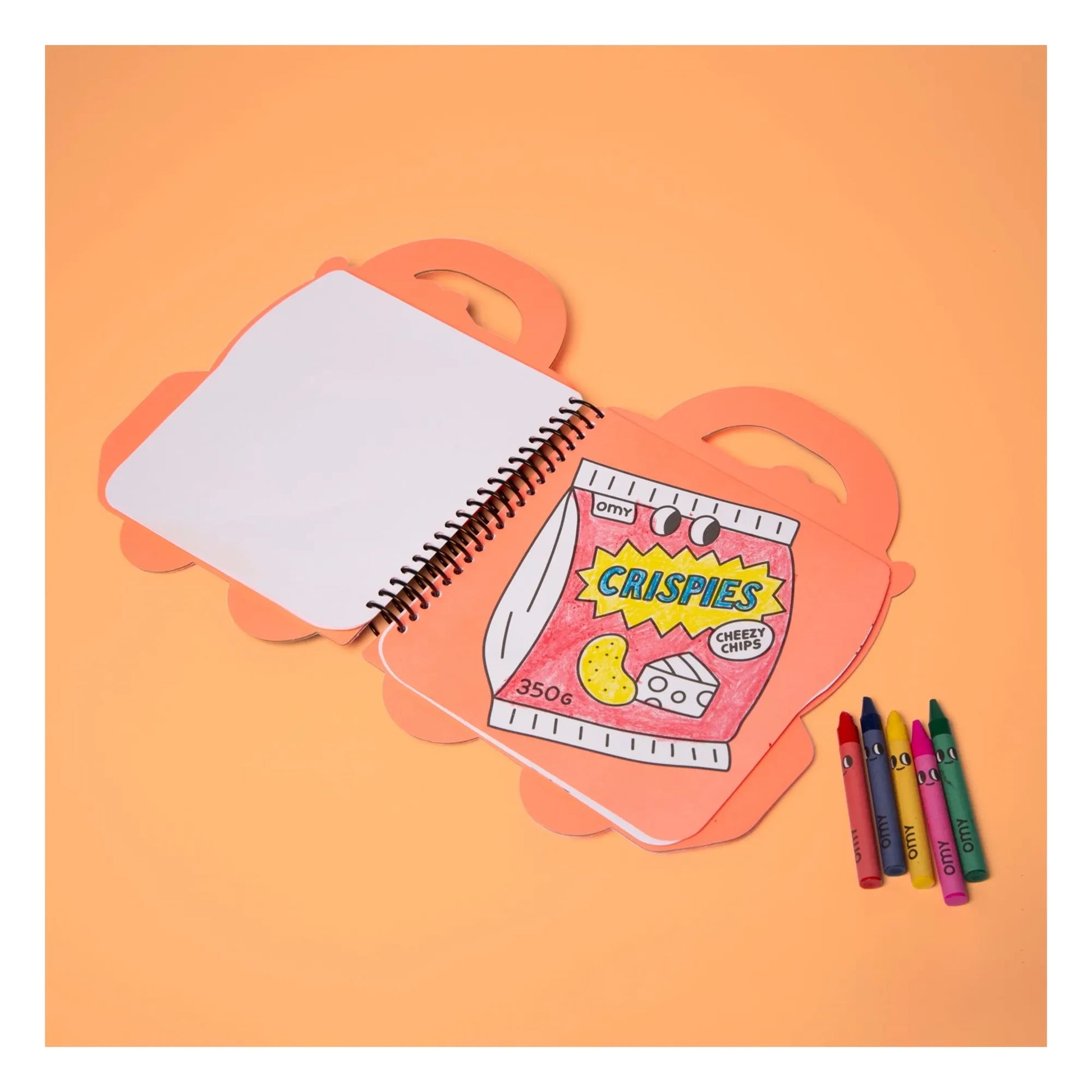 Omy - Yummy coloring book with stickers