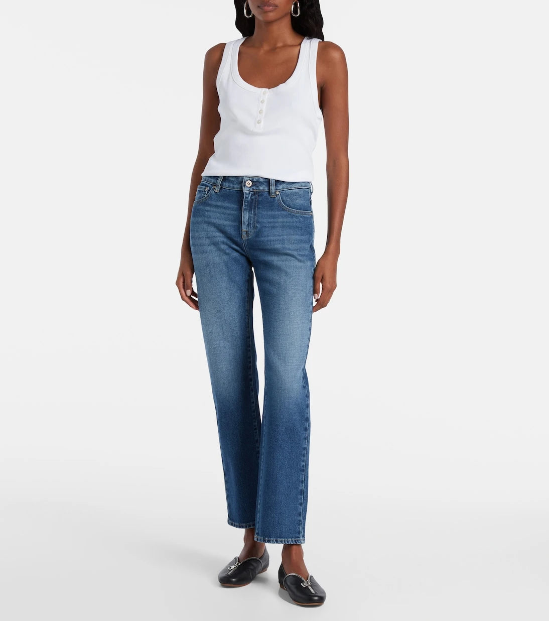 AG Jeans - بنطلون جينز Lanzarote بقصة مستقيمة