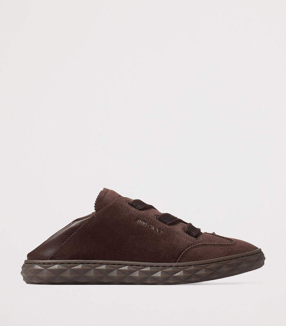 Jimmy Choo Brown Diamond Light Flex F Sneakers