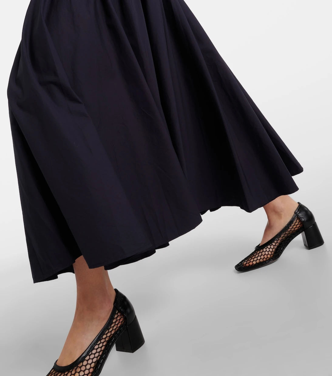 Simkhai - Silas ribbed-knit cotton-blend midi dress