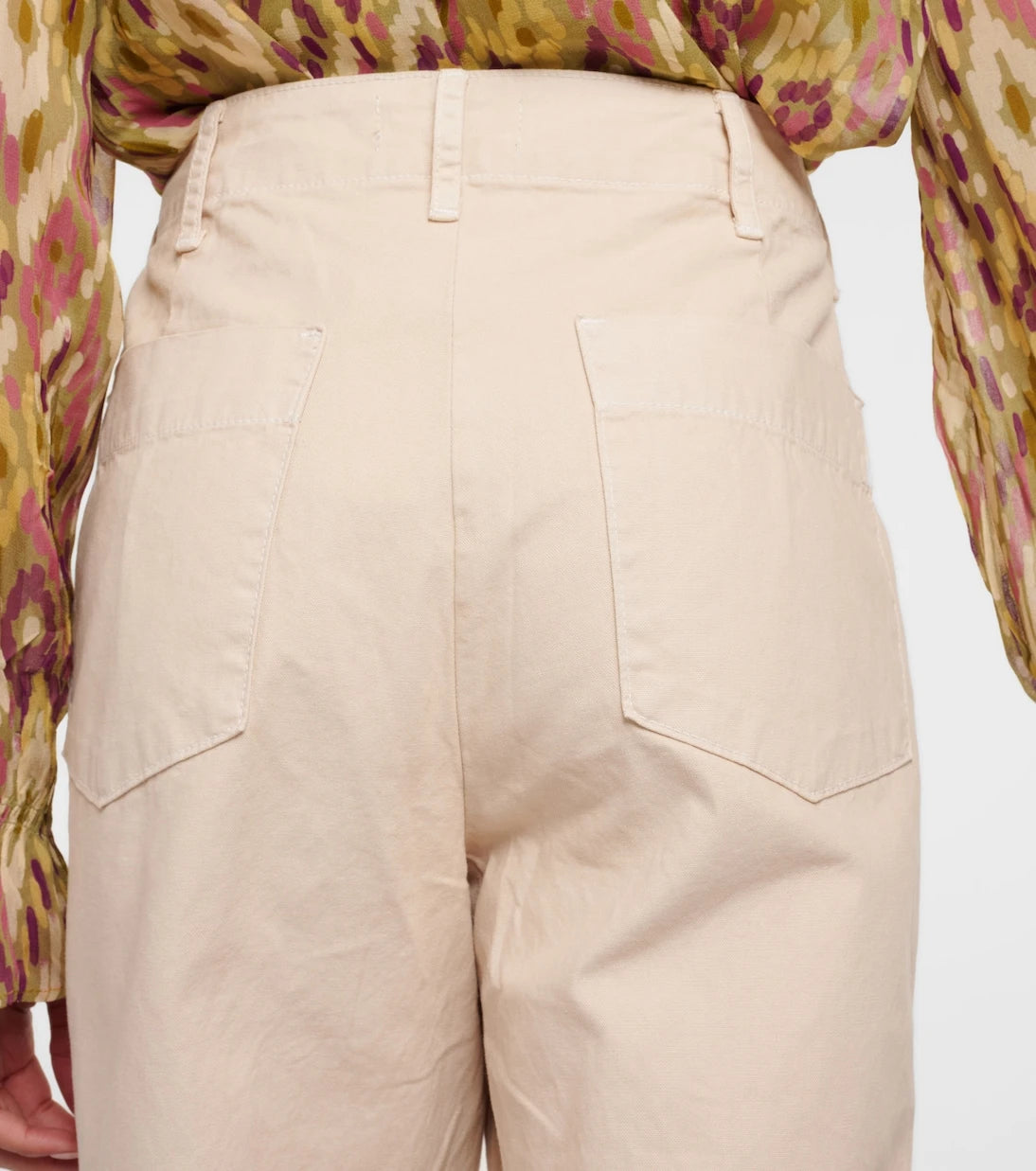 Velvet - Mya cropped cotton wide-leg pants