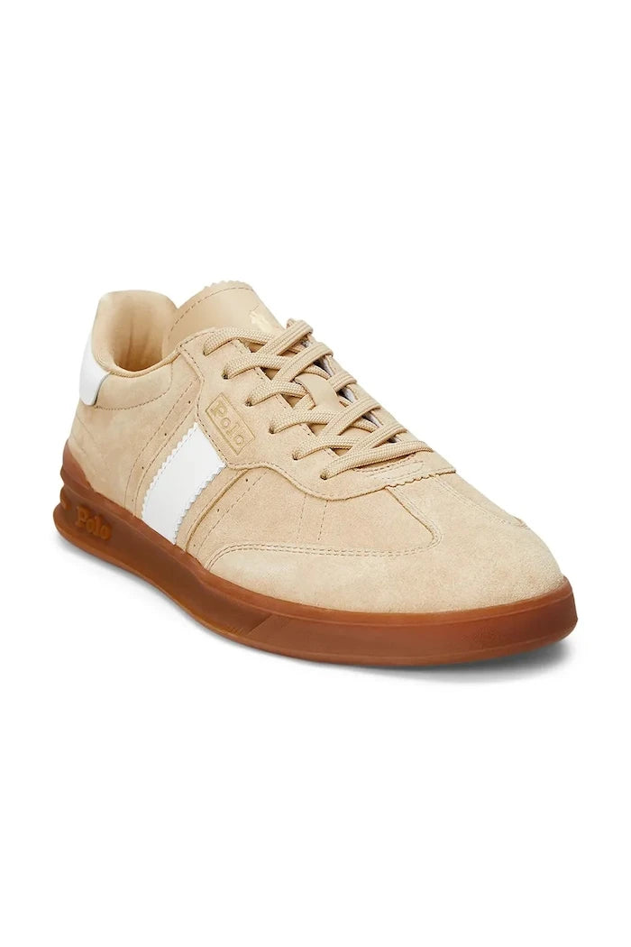 Кожени маратонки Polo Ralph Lauren HTR Aera