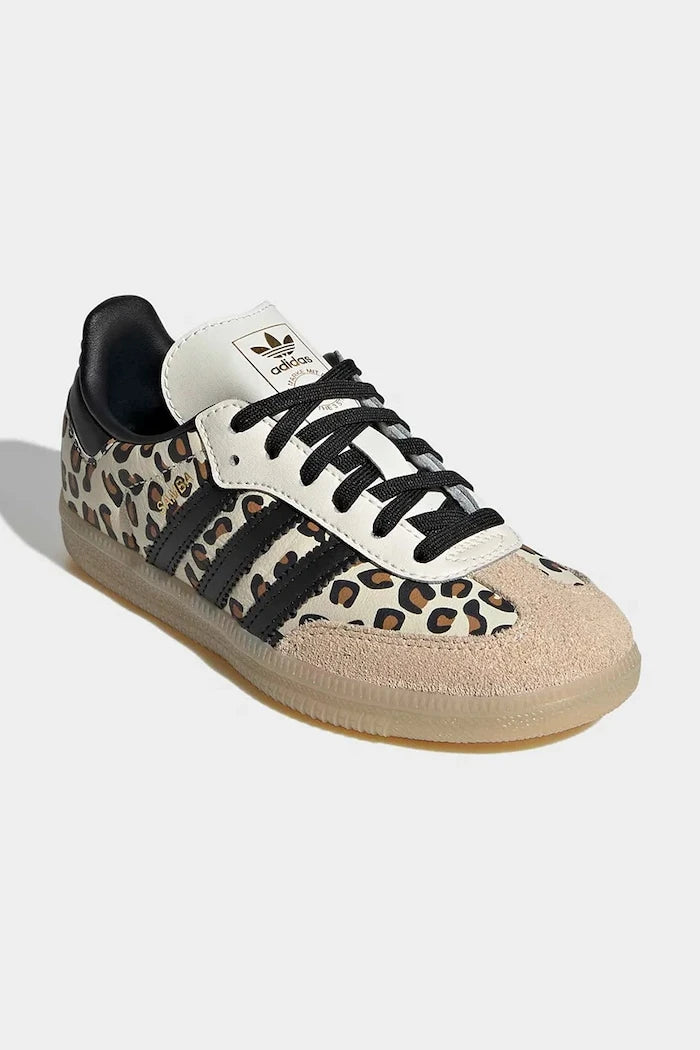 adidas Originals SAMBA OG deri çocuk spor ayakkabısı