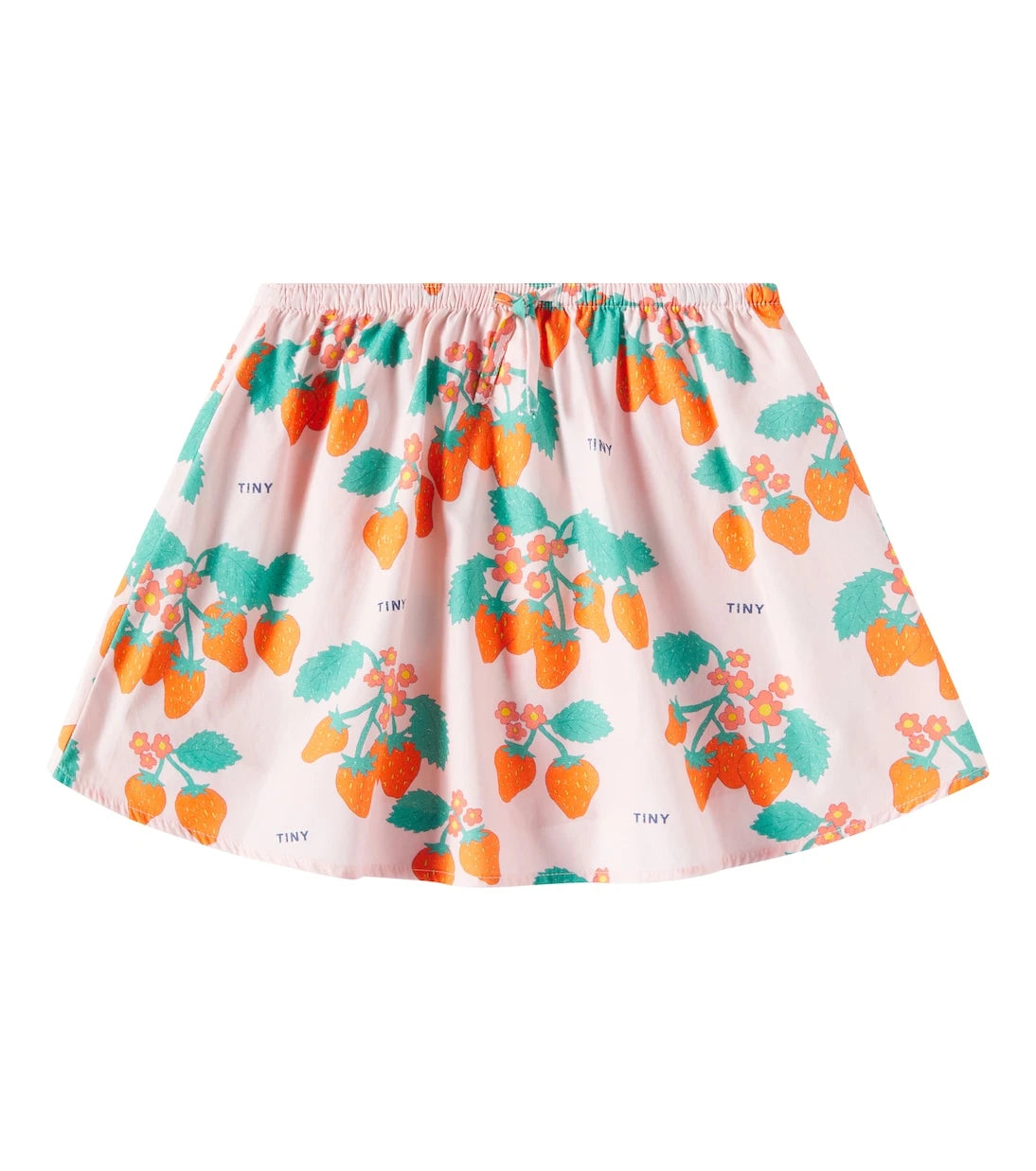 Tinycottons - Strawberries printed cotton skirt