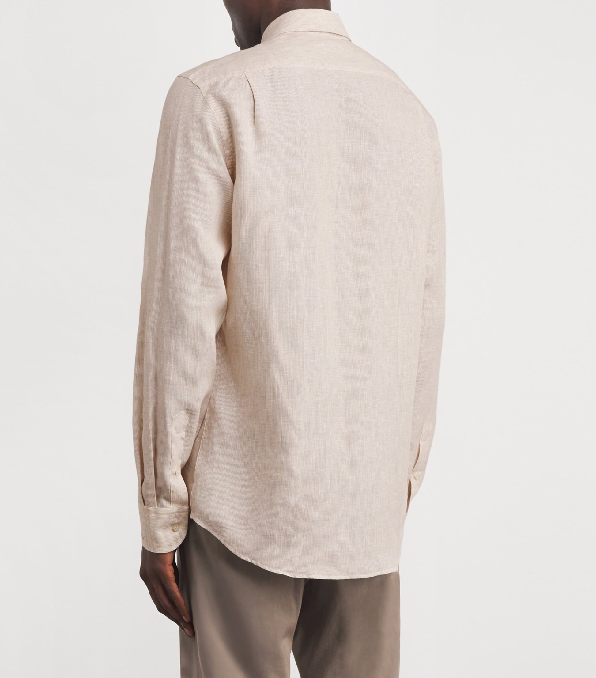 Paul & Shark Linen Stripe Shirt