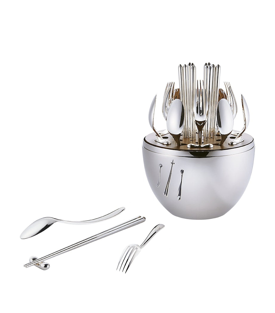 Mood Asia 24-Piece Flatware Set