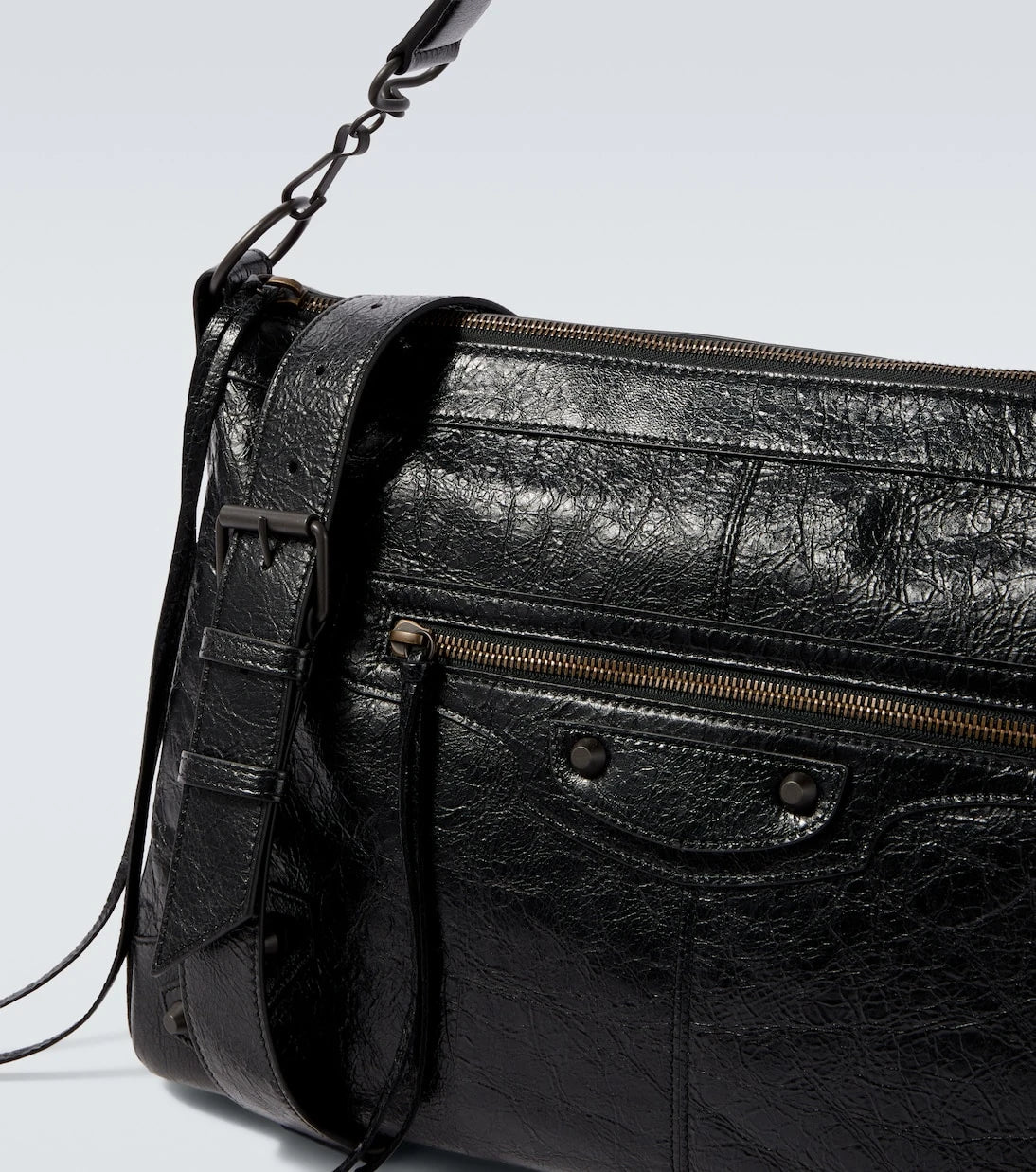 Balenciaga - Le City leather shoulder bag
