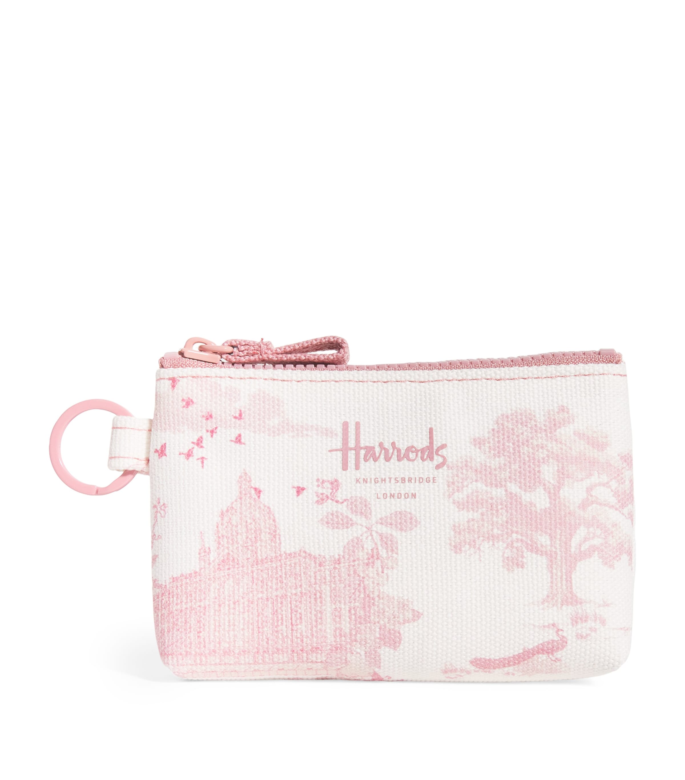 Pink Toile Coin Purse